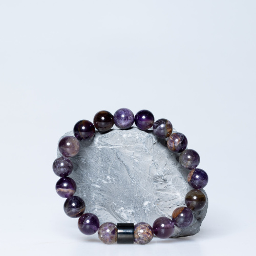 Lila Geist Quarz Armband 10 mm